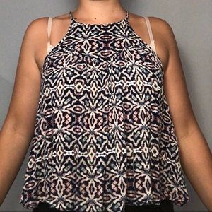 Multi colored tank top